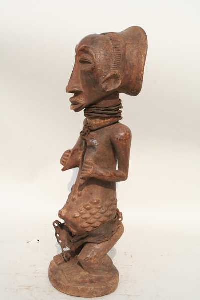 luba, d`afrique : rep.dem.Congo, statuette luba, masque ancien africain luba, art du rep.dem.Congo - Art Africain, collection privées Belgique. Statue africaine de la tribu des luba, provenant du rep.dem.Congo, 1448/1425.Statue d